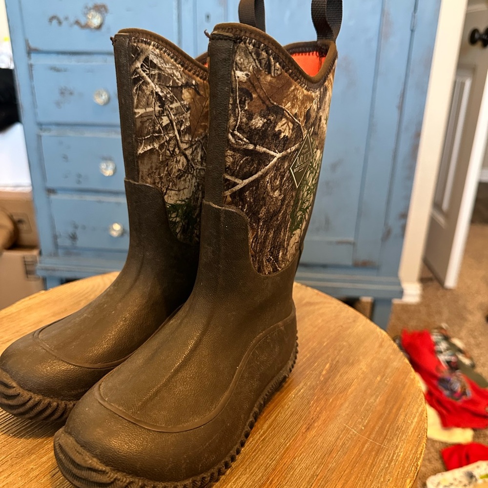 Muck Boot Camouflage Waterproof Boots for kids